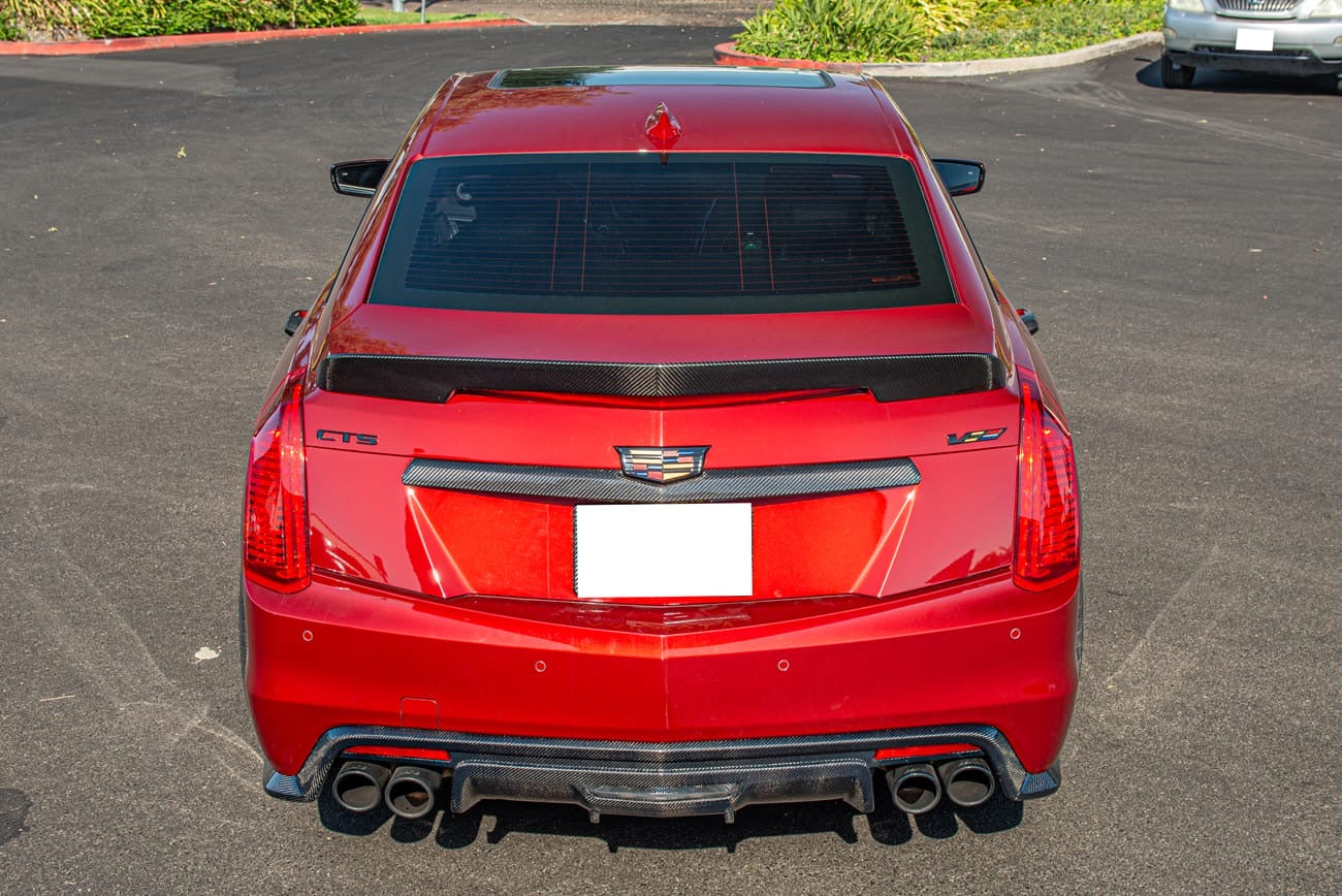 2016+ CADILLAC CTS-V V3 | REAR DIFFUSER CARBON FIBER 3 PIECE